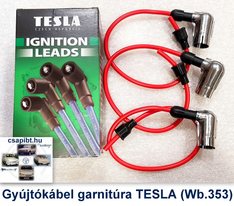 Gyújtókábel garnitúra TESLA (Wb.353)